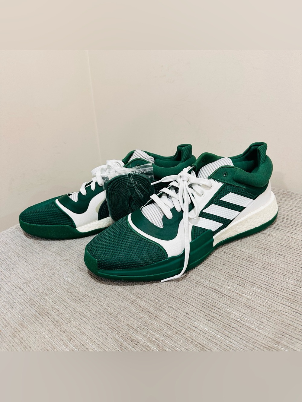Adidas Marquee Boost Low Celtics PE Green White G28759 Men's Size 18 Player Ed